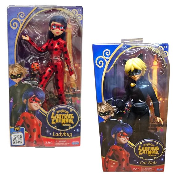 Miraculous Ladybug & Cat Noir Movie Exclusive Ladybug & Cat Noir Fashion Dolls - Picture 1 of 8